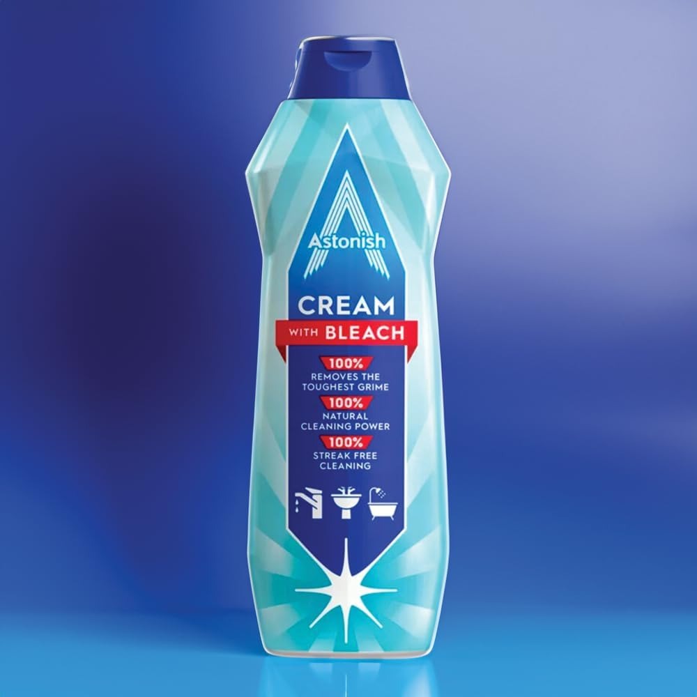 Astonish Cream Cleaner With Bleach 500ml