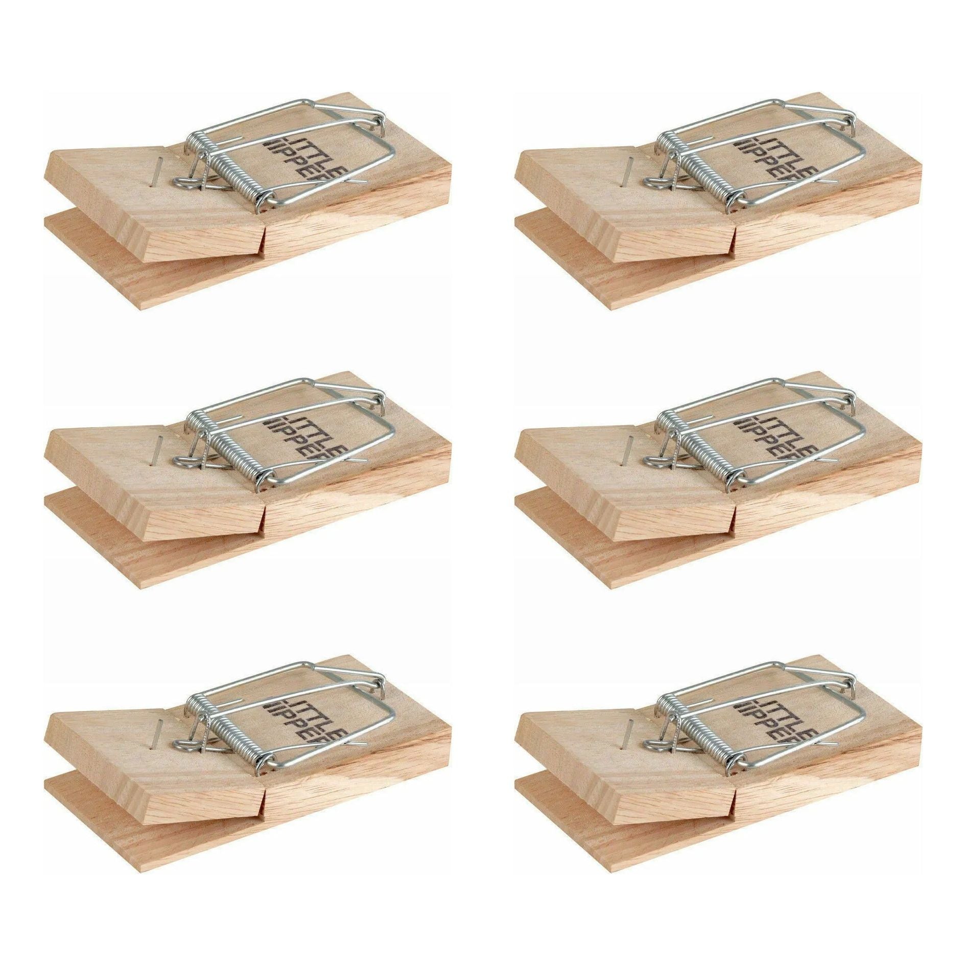 Little Nipper Traditional Wooden Mouse Trap - Pack of 6 – Mixles
