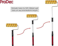ProDec Telescopic Paint Roller With Extendable Frame 9"