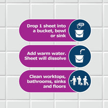 Dr. Beckmann Floor & Multi-Surface Cleaning Sheets - Spring Fresh 20 Pack