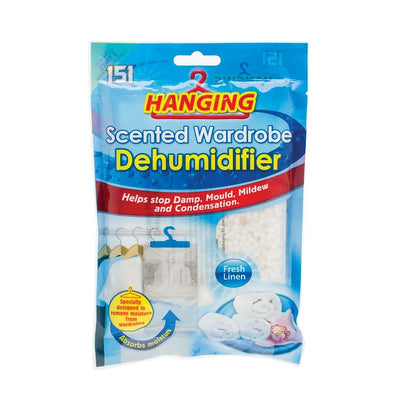 151 Scented Hanging Wardrobe Dehumidifiers - Multi Pack