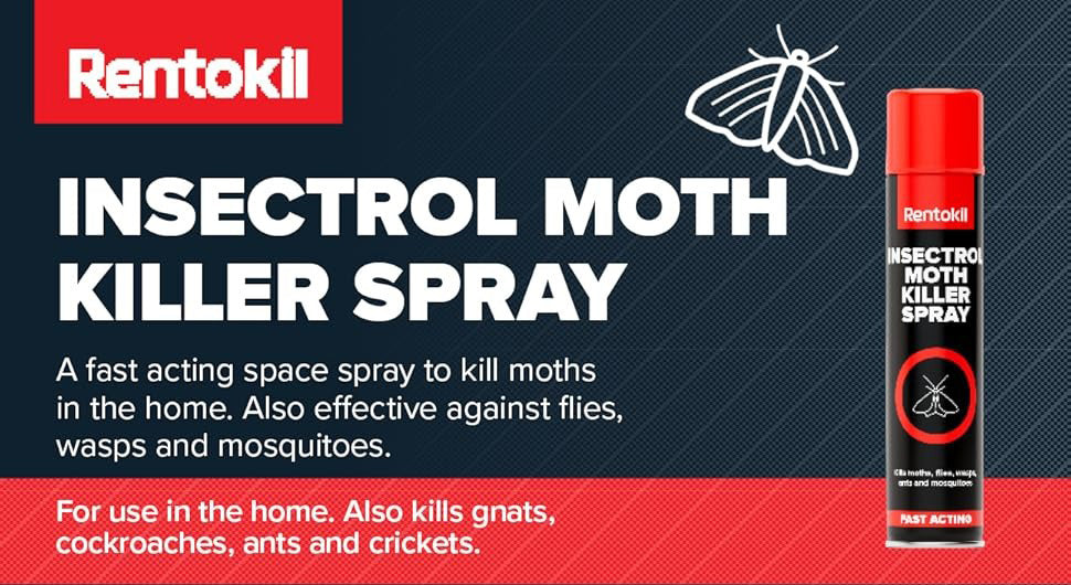Rentokil Insectrol Moth Killer Spray 300ml