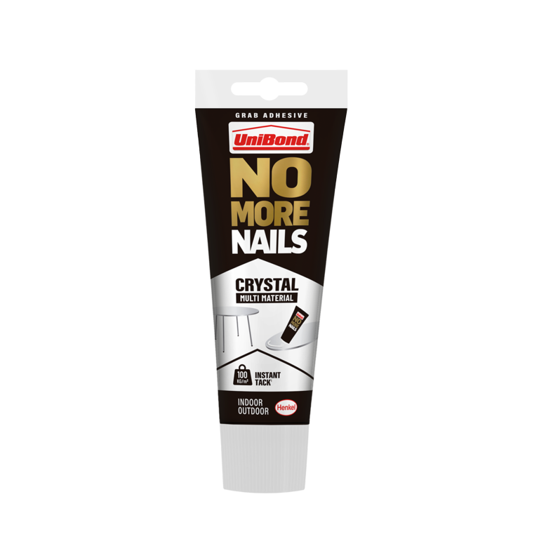 UniBond No More Nails Crystal Multi Material Grab Adhesive - 87ml