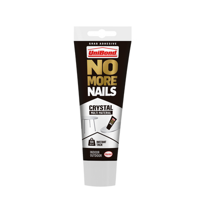 UniBond No More Nails Crystal Multi Material Grab Adhesive - 87ml