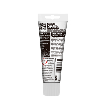 UniBond No More Nails Crystal Multi Material Grab Adhesive - 87ml