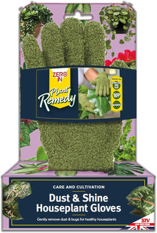Zero In Dust & Shine Houseplant Gloves ZER225 - 1 Pair