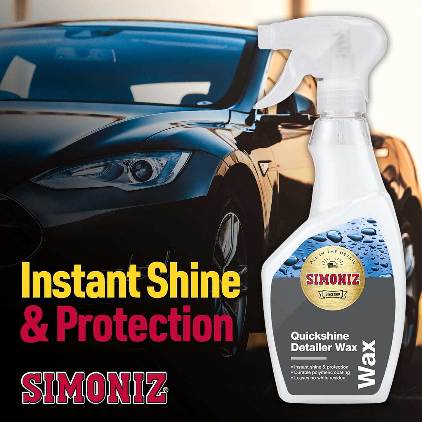 Simoniz Quick Shine Detailer Wax - 500ml
