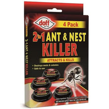 Doff 2 in 1 Ant & Nest Killer Pre Baited Traps - 4 Pack