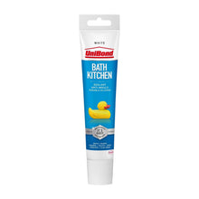UniBond Anti Mould Bath & Kitchen Silicone Sealant White - Small 50ml Tube