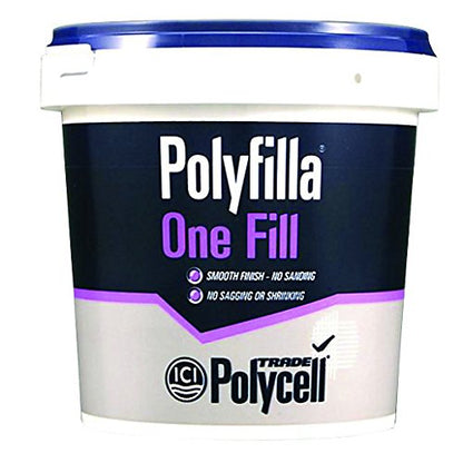 Polycell Trade Polyfilla One Fill - 1 Litre