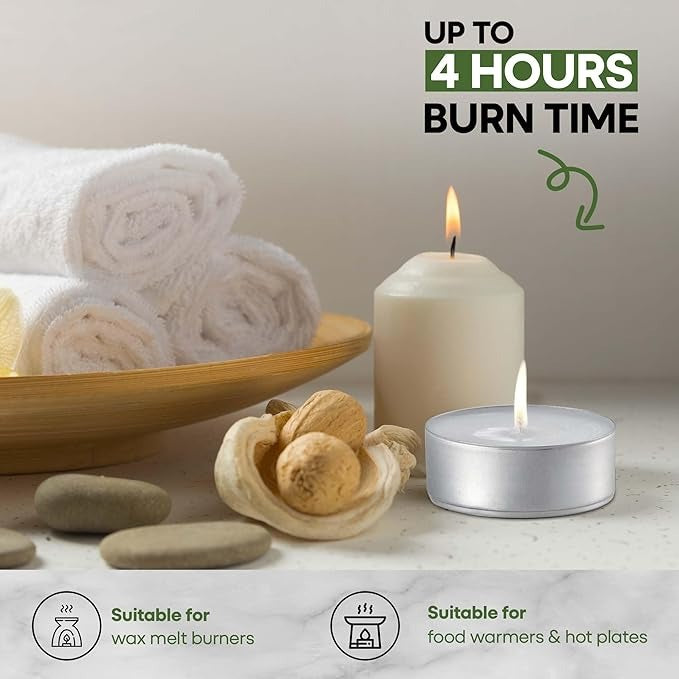 Price's Candles Jasmine Scented Tea Lights 25 Pack