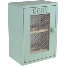 Apollo Rubberwood Egg Cabinet for 12 Eggs - Mint