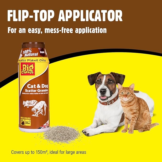 The Big Cheese Cat & Dog Scatter Granules Training Aid 450g