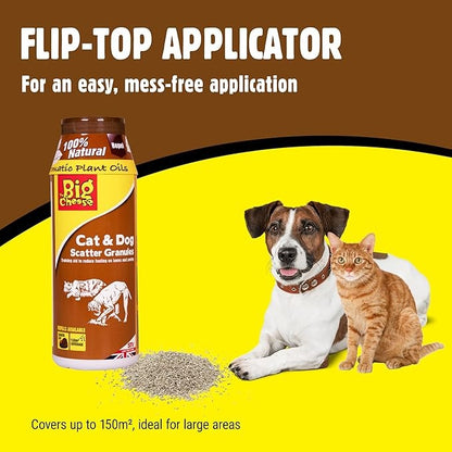 The Big Cheese Cat & Dog Scatter Granules Training Aid 450g