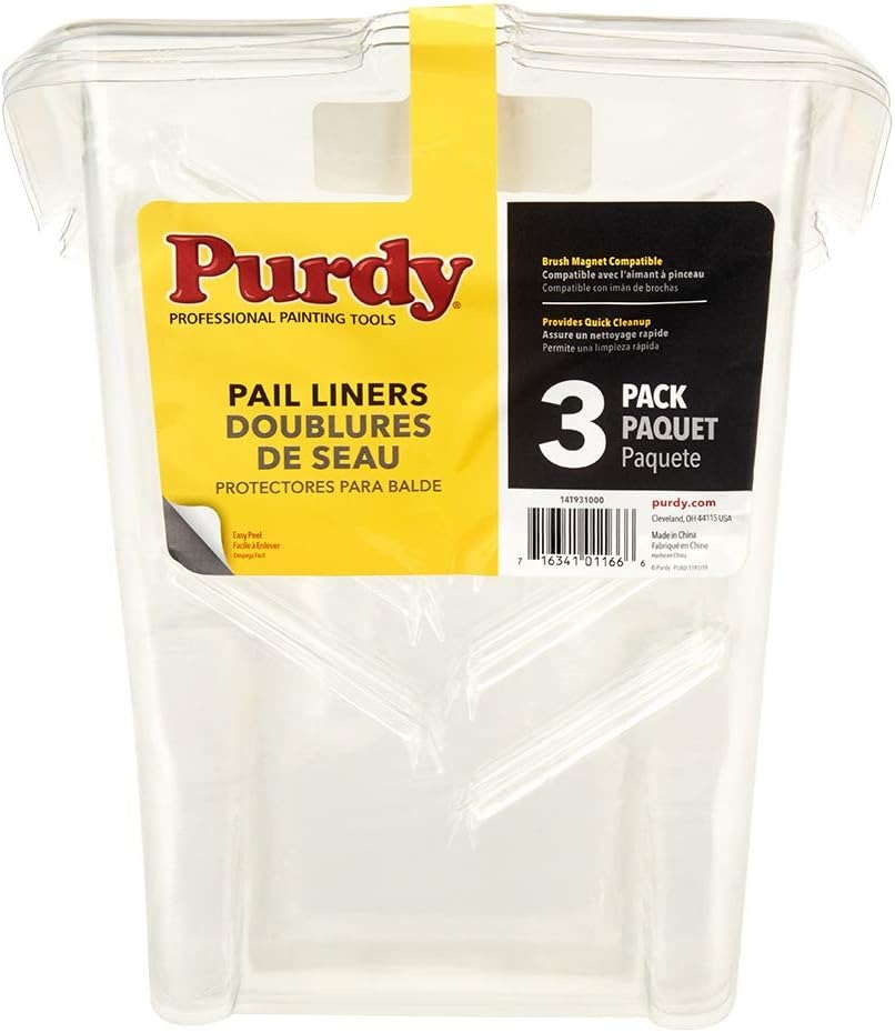 Purdy Paint Pail Liners 3 Pack