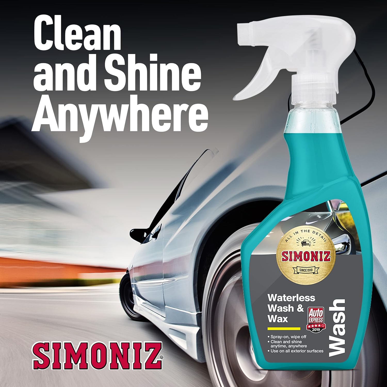 Simoniz Waterless Wash & Wax - 500ml