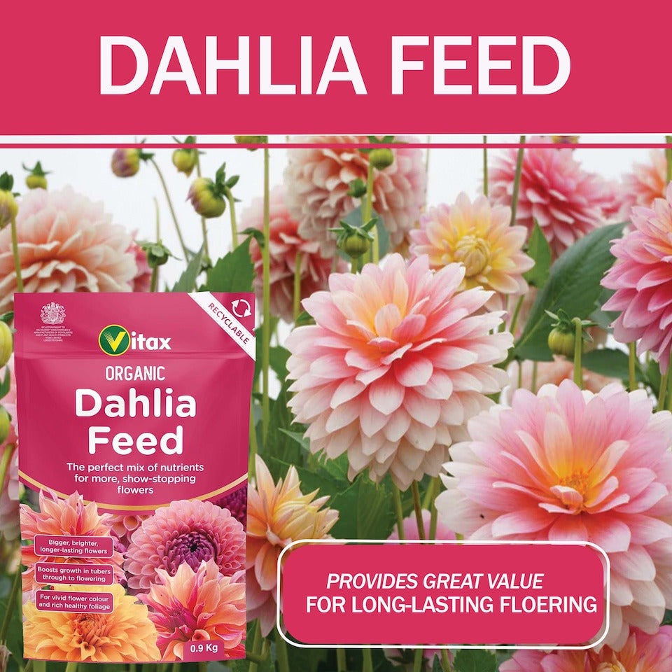 Vitax Organic Dahlia Feed 0.9kg  
