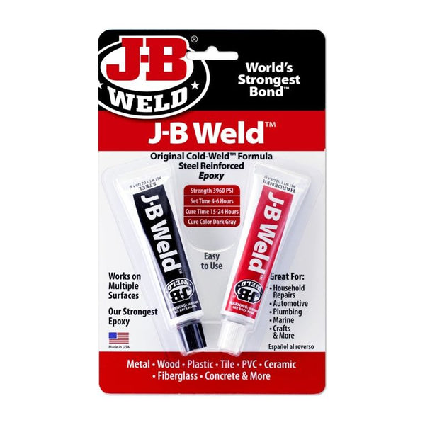 J-B Weld Original Cold Well Steel Reinforced Epoxy 