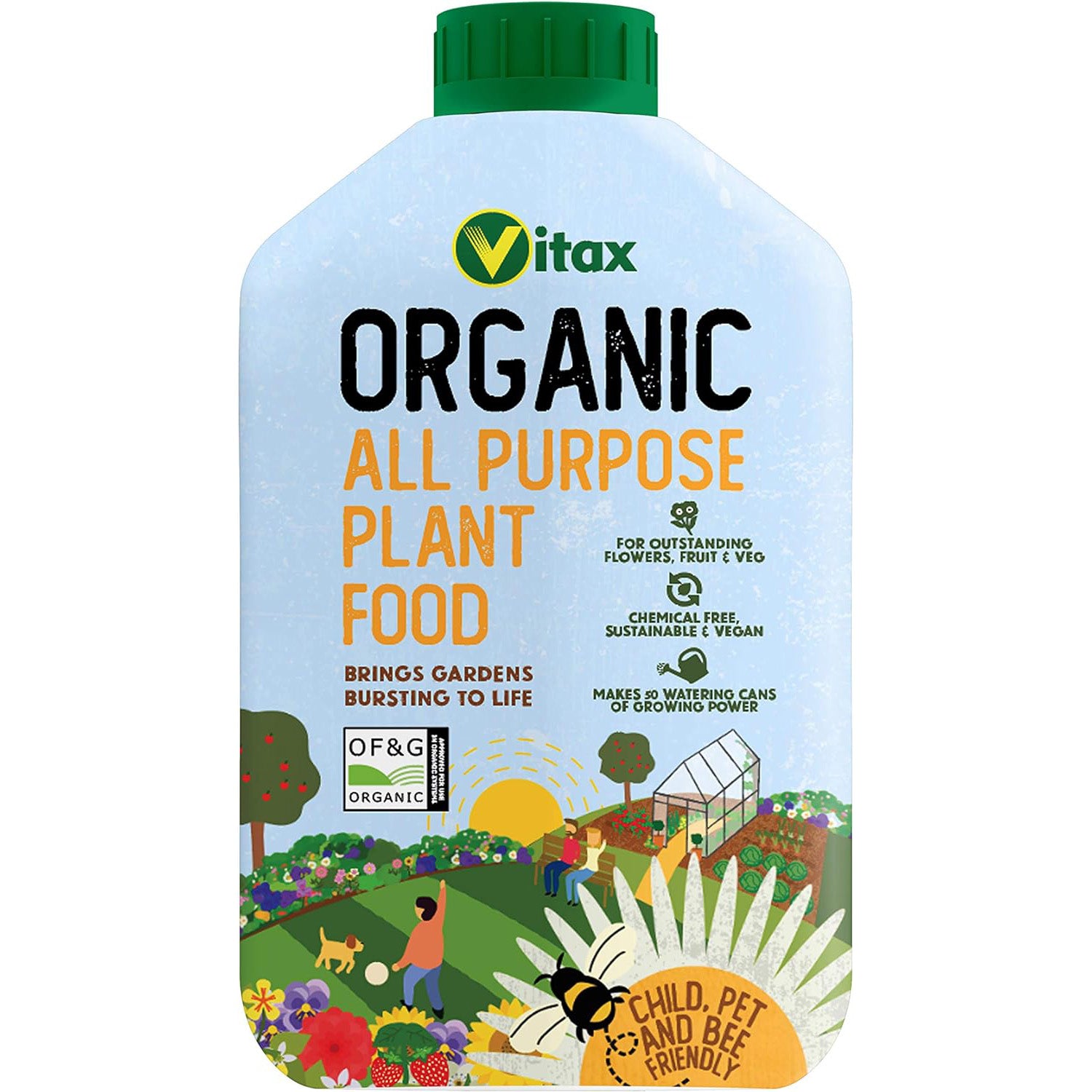 Vitax Organic All Purpose Plant Food 1 Litre
