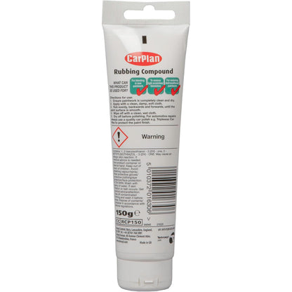 Carplan Rubbing Compound Tube - 150g