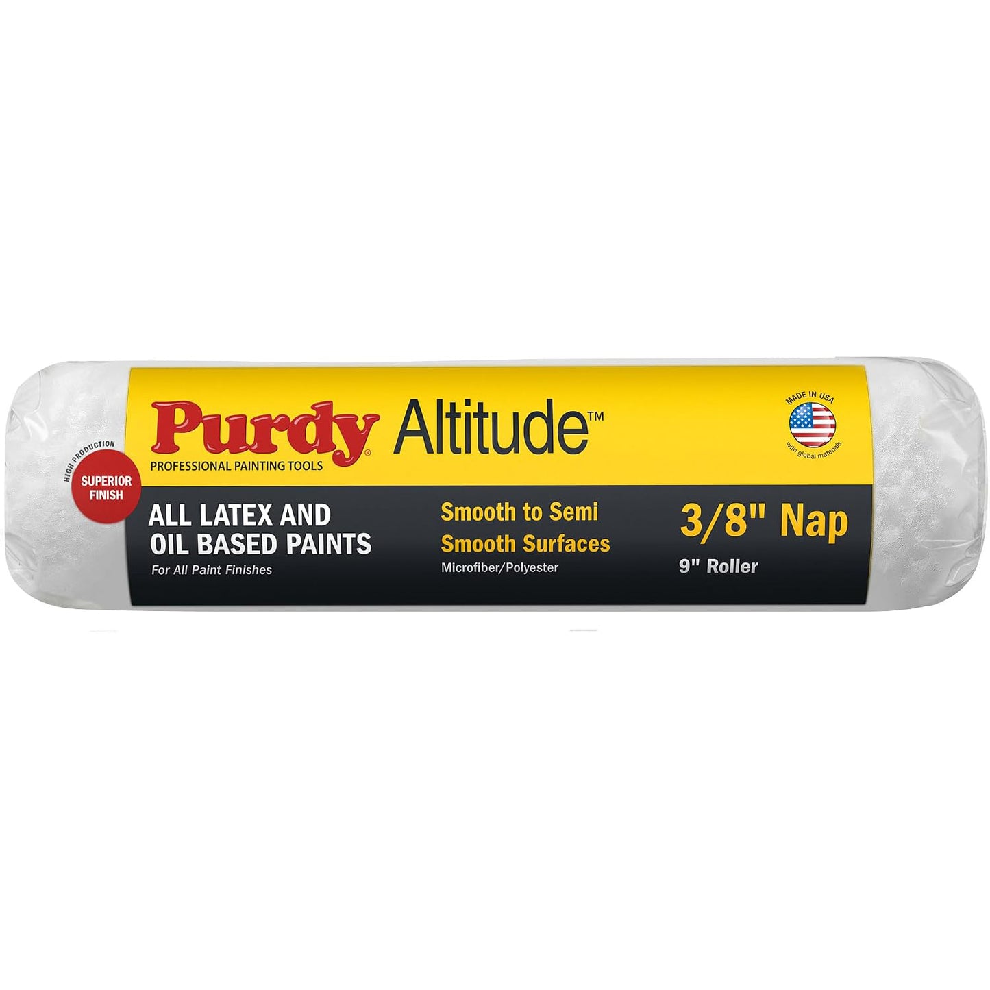 Purdy Altitude 9" Paint Roller Sleeve 3/8" Nap 1.5" Core