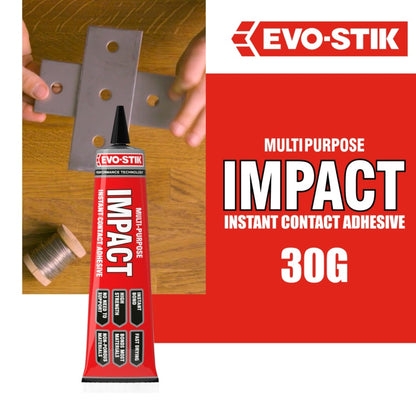 Evo-Stik Impact Instant Contact Adhesive Tube - 30g