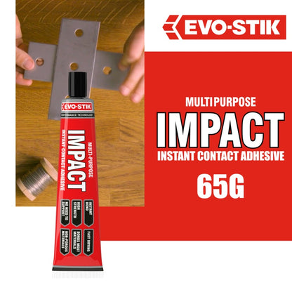 Evo-Stik Impact Instant Contact Adhesive Tube - 65g