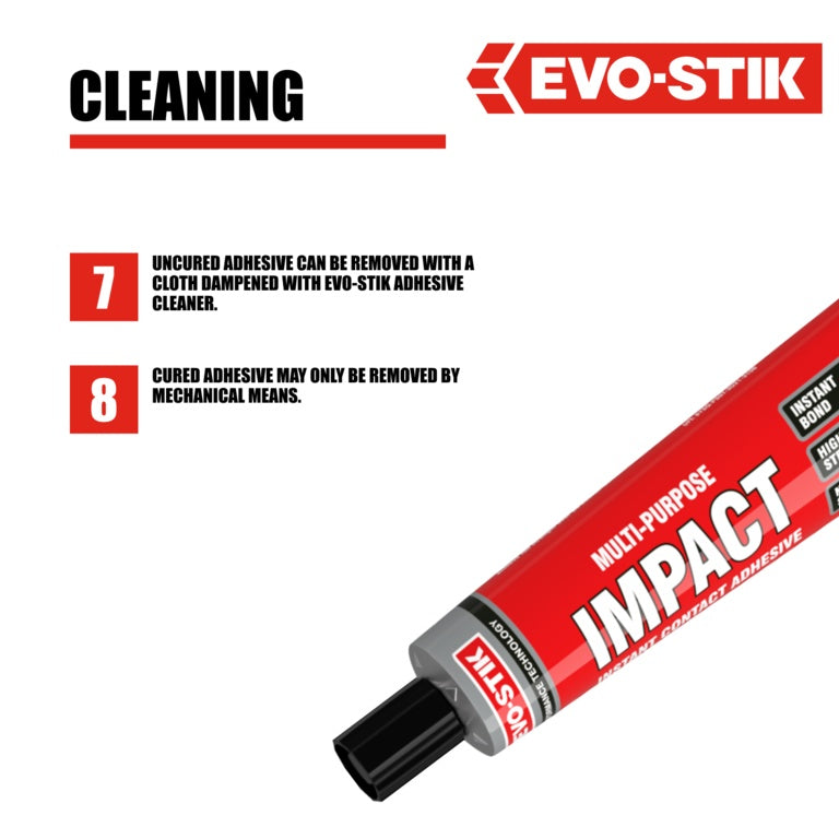 Evo-Stik Impact Instant Contact Adhesive Tube - 65g