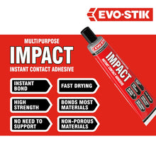 Evo-Stik Impact Instant Contact Adhesive Tube - 65g