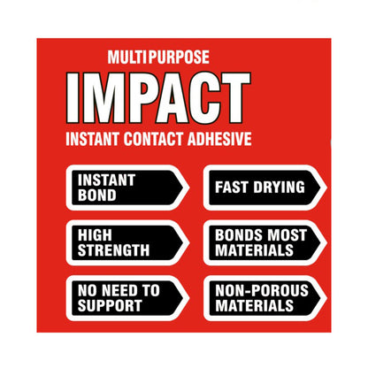 Evo-Stik Impact Instant Contact Adhesive Tin - 250ml