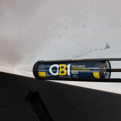 OB1 Construction Grab Adhesive & Sealant Cartridge - Clear 290ml