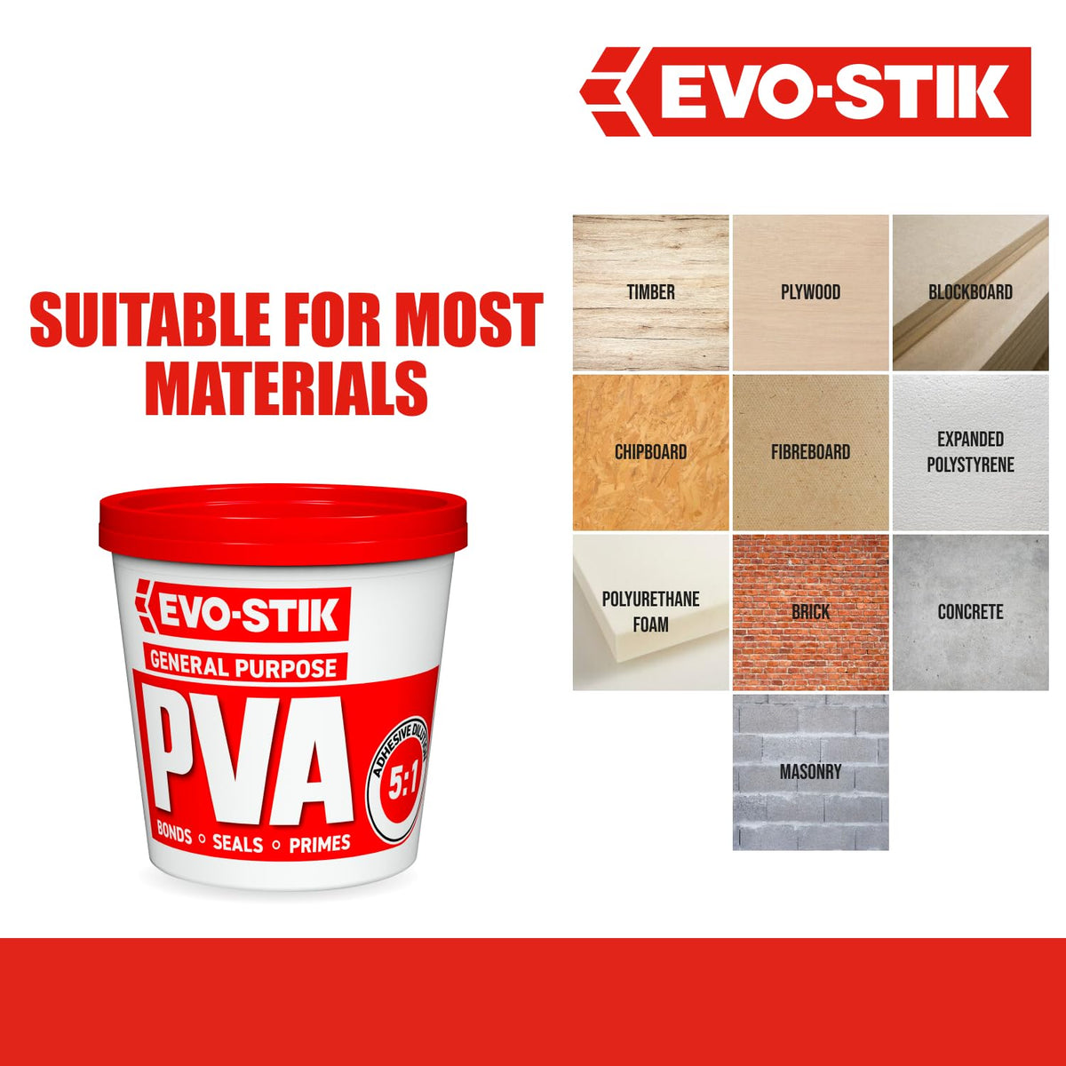 Evo-Stik General Purpose PVA 500ml