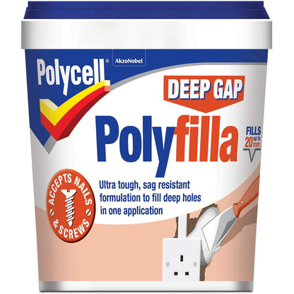 Polycell Deep Gap Polyfilla - 1 Litre
