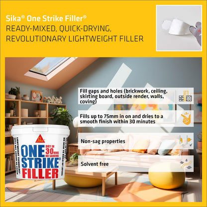 Everbuild Sika One Strike Filler 250ml