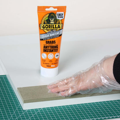 Gorilla Heavy Duty Grab Adhesive White - 200ml Tube