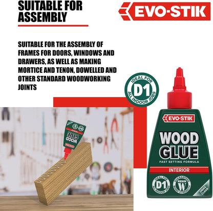 Evo-Stik Interior Wood Glue - 250ml 