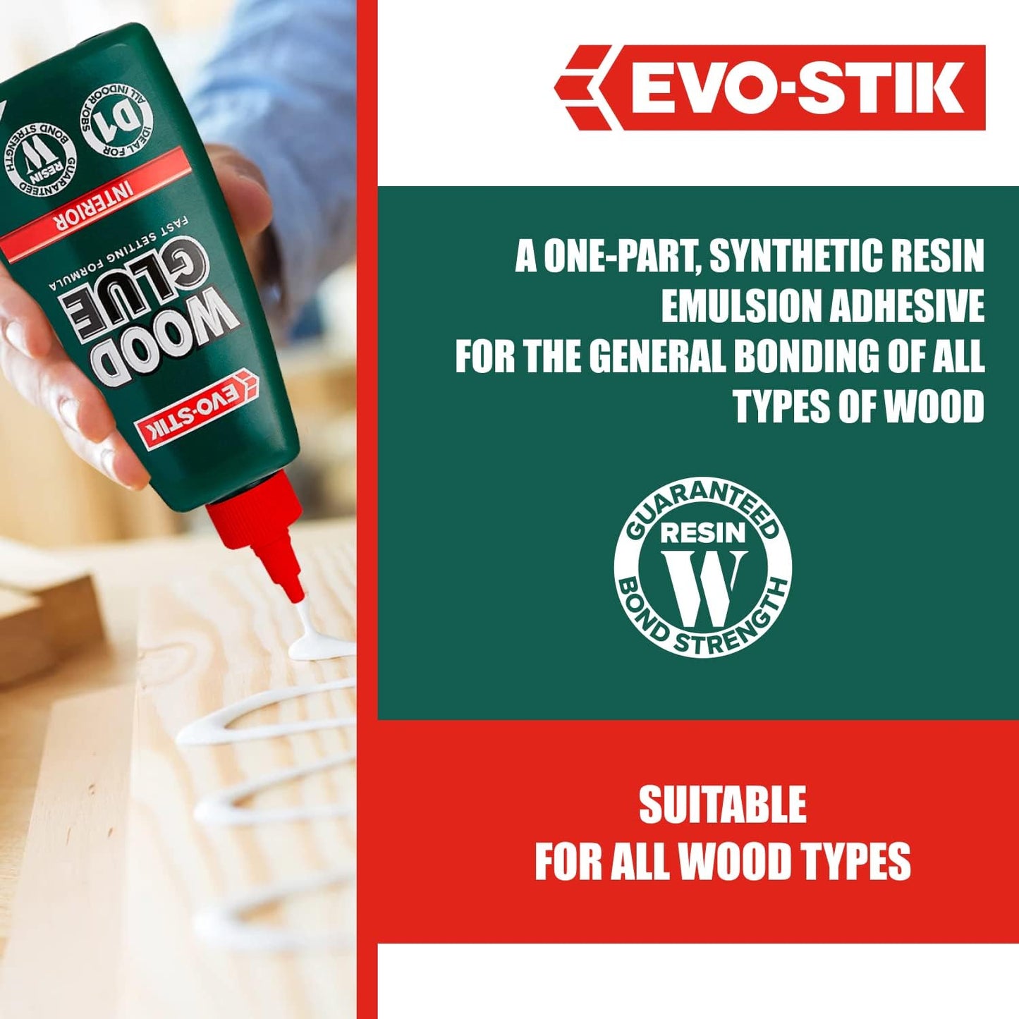 Evo-Stik Interior Wood Glue - 500ml 