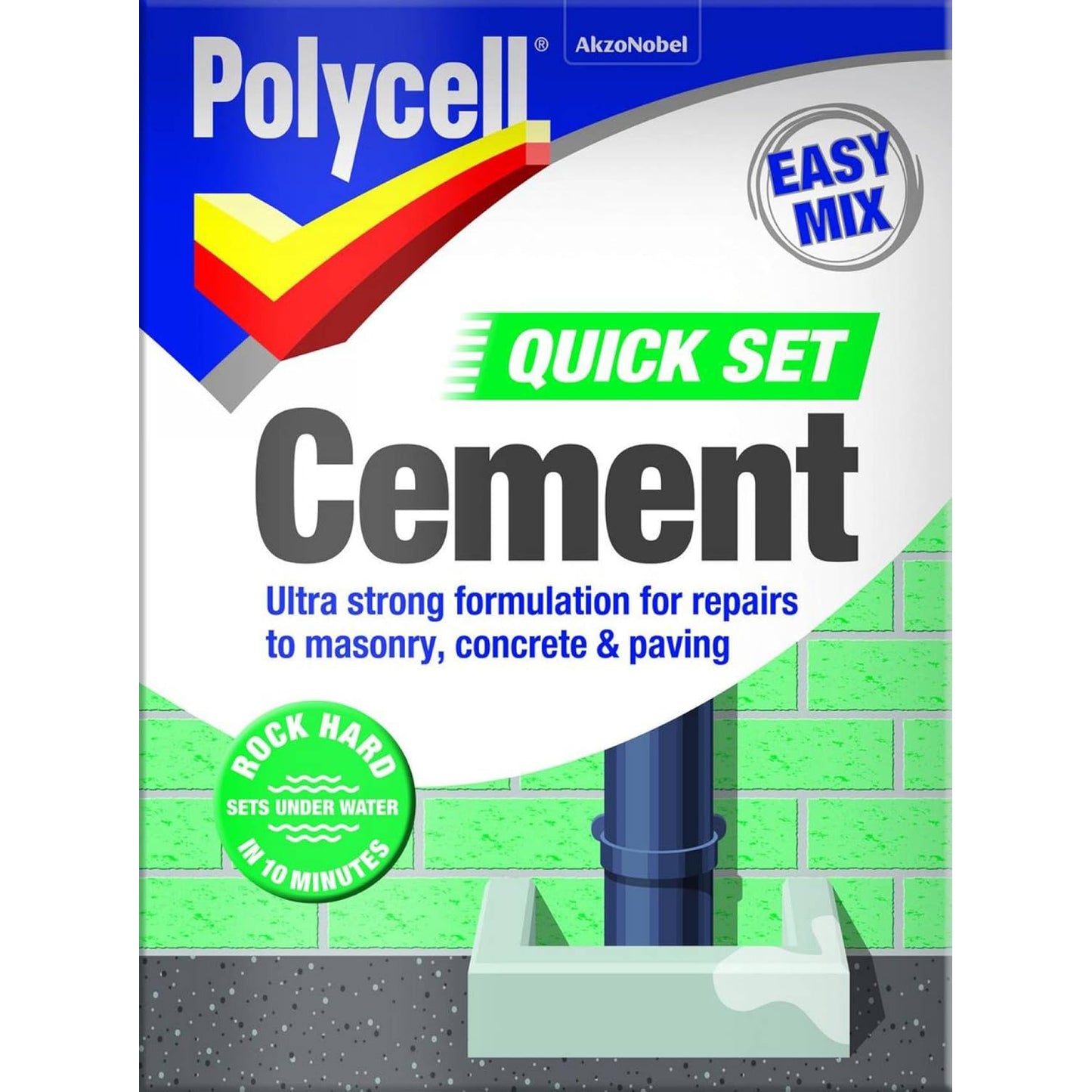 Polycell Quick Set Cement - 2kg