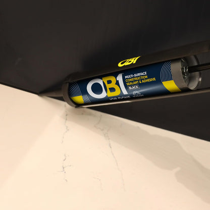OB1 Construction Grab Adhesive & Sealant Cartridge - Black 290ml