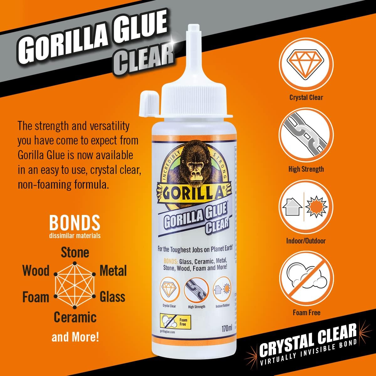 Gorilla Glue Clear - 110ml
