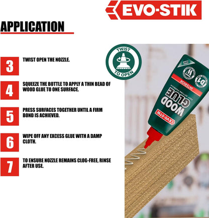 Evo-Stik Interior Wood Glue - 500ml 