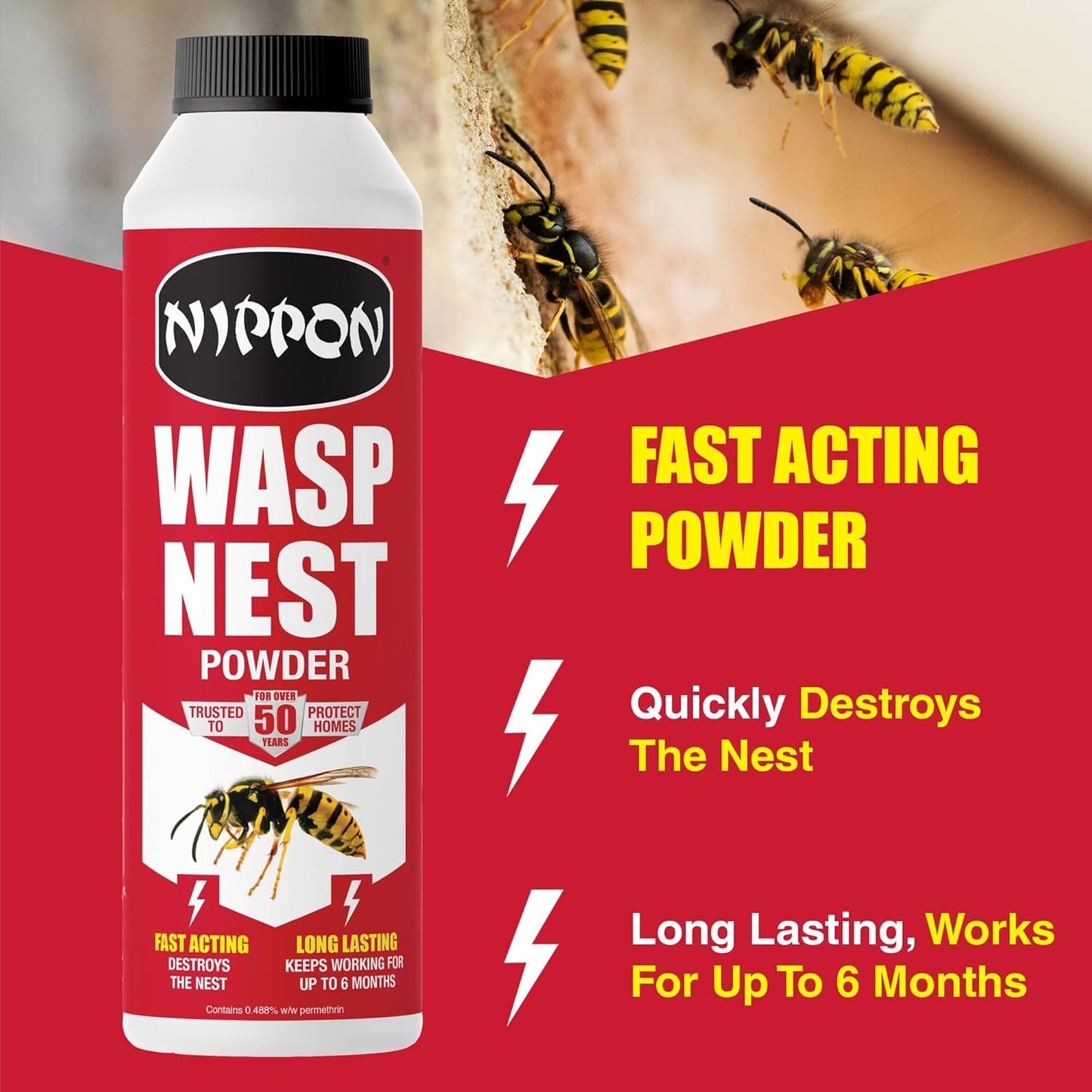 Nippon Wasp Nest Powder 300g