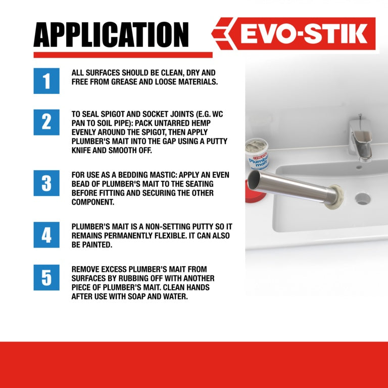 Evo-Stik Plumbers Mait - 750g