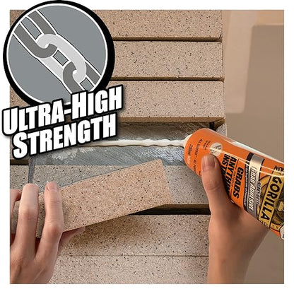 Gorilla Heavy Duty Grab Adhesive White - 200ml Tube