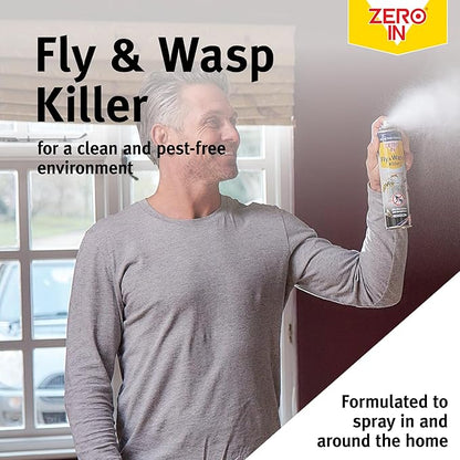 Zero In Fly & Wasp Killer 300ml Aerosol