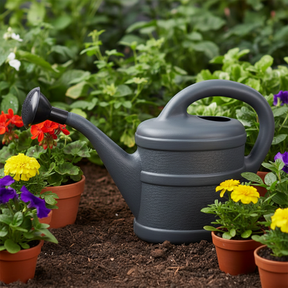 Small Watering Can 1 Litre - Anthracite Grey