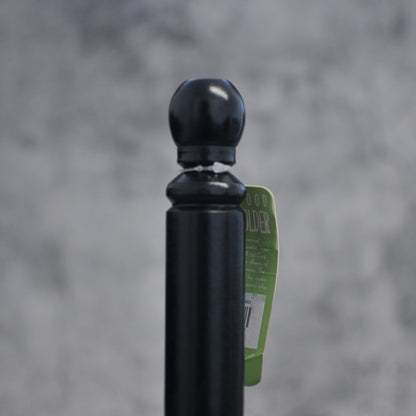 Apollo Beech Wood Paper Towel Holder - Black