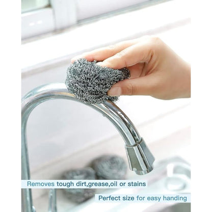 Spontex Essential Tough Scourer Pack 4