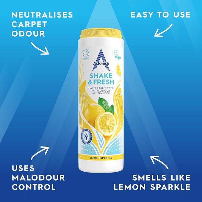 Astonish Shake & Fresh - Lemon Sparkle 350g