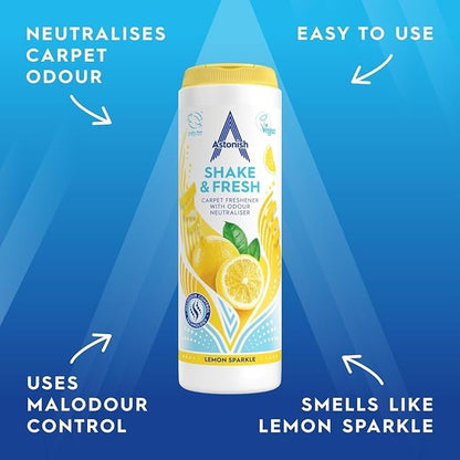 Astonish Shake & Fresh - Lemon Sparkle 350g